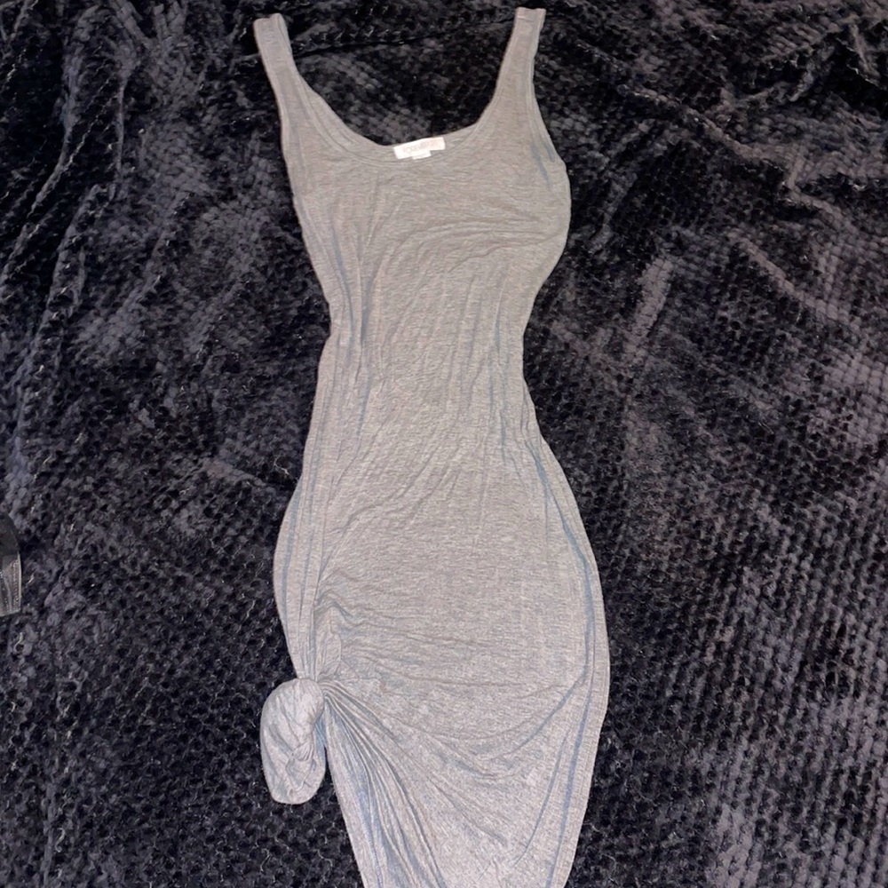 Grey Snug Summer Maxi Dress Forever21